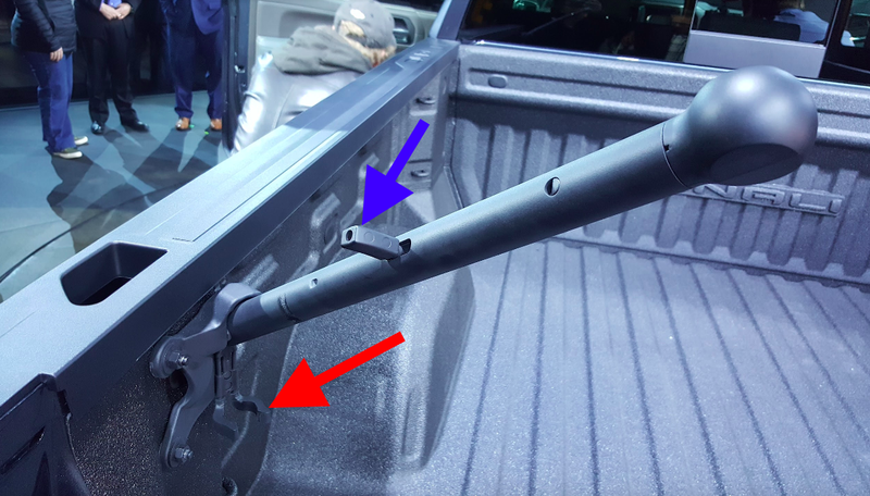 Illustration for article titled Here's Exactly How The 2019 GMC Sierra's Six-Way Tailgate Works